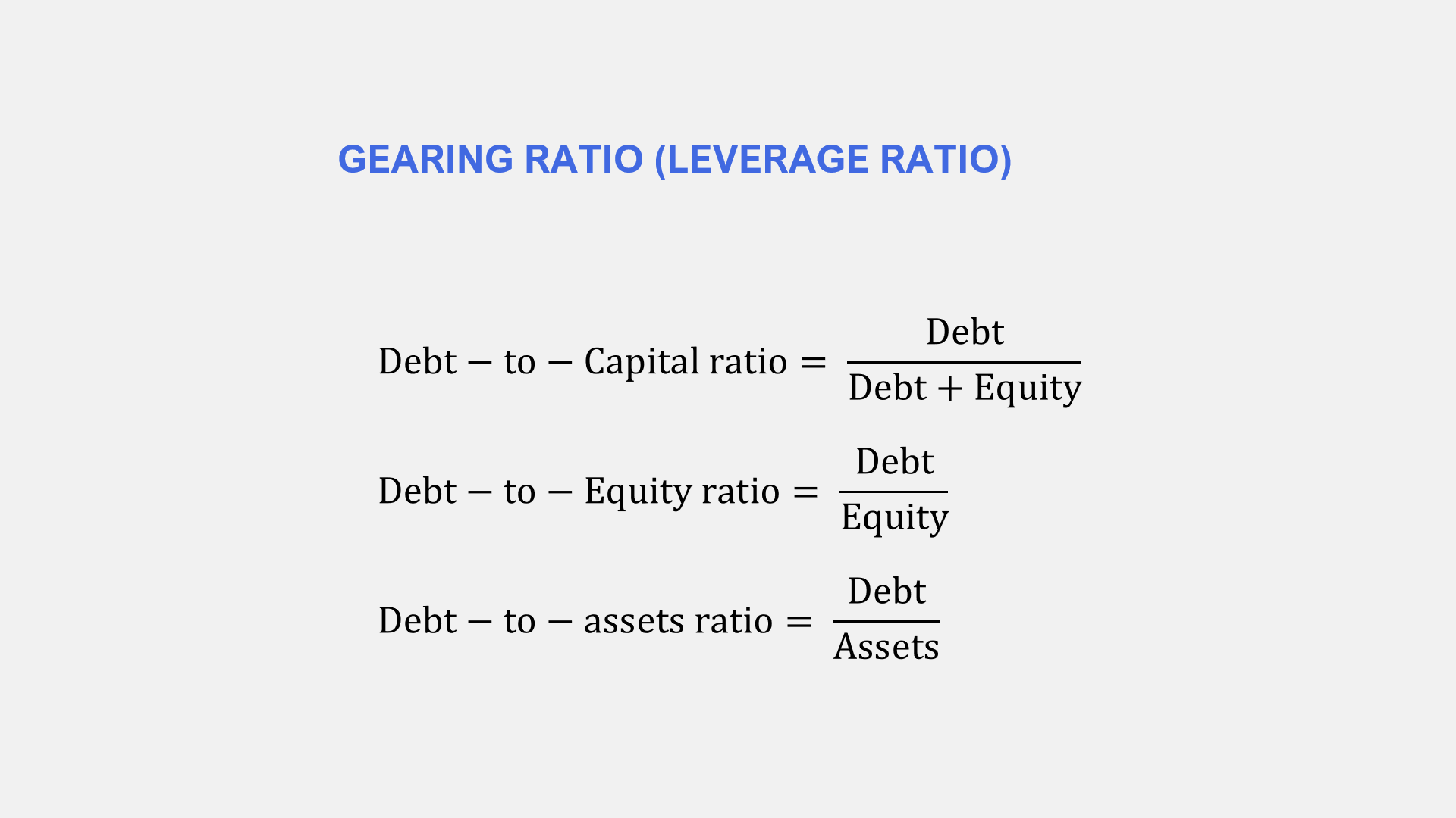 Gearing: Cara Mengukur, Keuntungan Dan Kelemahan — Cerdasco